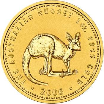 1 oz 2006 Australian Kangaroo Gold Bullion Coin