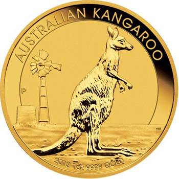 1 oz 2012 Australian  Kangaroo Gold Bullion Coin