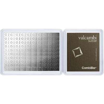 100 g (100x1g) Valcambi CombiBar Silver Bullion Bar