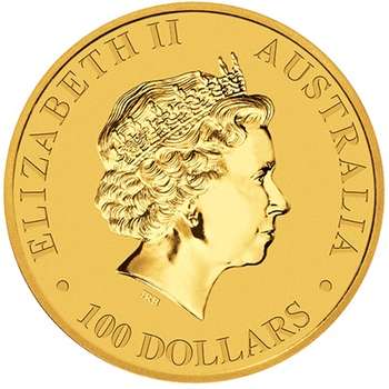 1 oz 2014  Australian Kangaroo Gold Bullion Coin