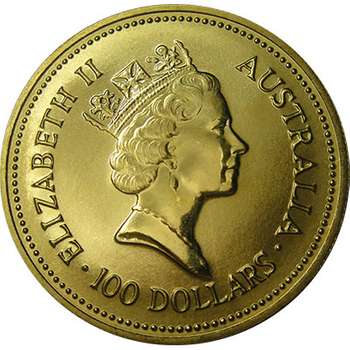 1oz 1987 Nugget Gold Bullion Coin