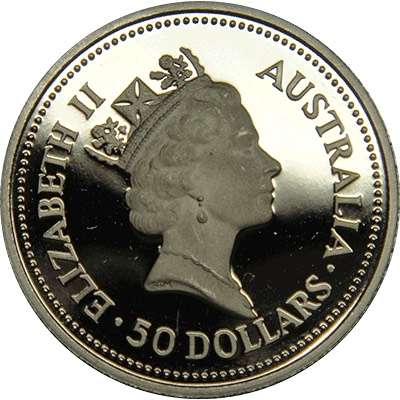 1/2 oz 1988 Australian Koala Platinum Bullion Coin - Proof Strike