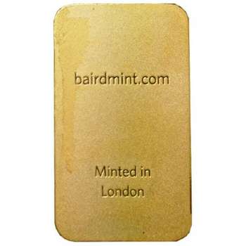 100 g Baird & Co Gold Bullion Minted Bar (Loose)