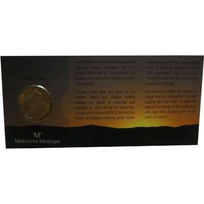 1915-2005 M Australia Gallipoli One Dollar Coin