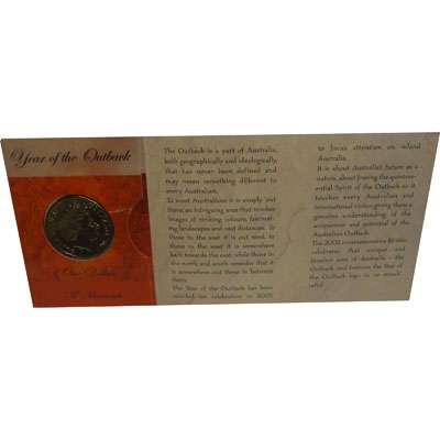 2002 M Australia Year of the Outback One Dollar Coin