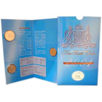 2001 NSW Three Coin Set