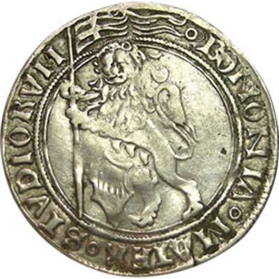 1463-1506 Italy Bologne Giovanni II 1 Grossetto Silver Coin