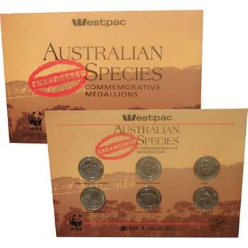1992 Australian Endangered Species Commemorative Medallions