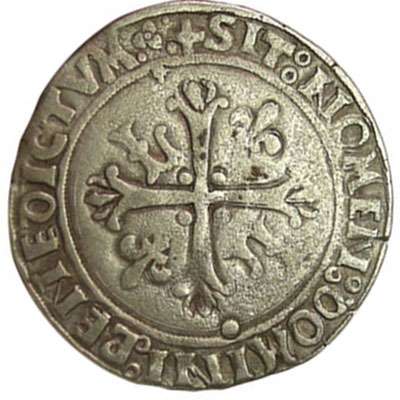 1498-1514 France Louis XII Dizain Ludovicus Silver Coin