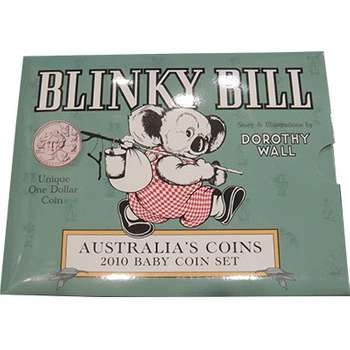 2010 Blinky Bill Baby Six Coin Mint Set