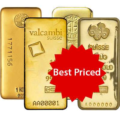 1 kg LBMA Good Delivery Brand  Cast Gold Bullion Bar - Bulk Pre Order