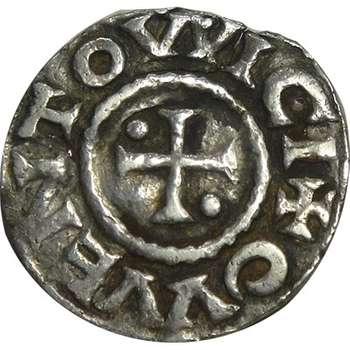 840-877 France Charles II Denier Silver Coin