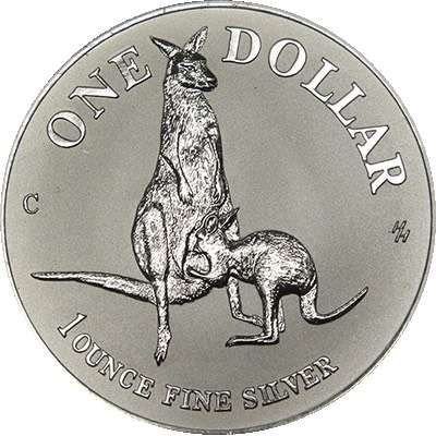 1 oz 1996 $1 Silver Kangaroo (Frosted UNC)