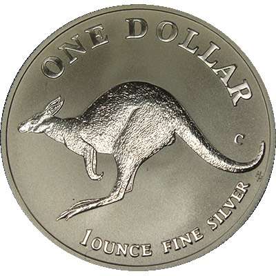 1 oz 1998 $1 Silver Kangaroo (Frosted UNC)