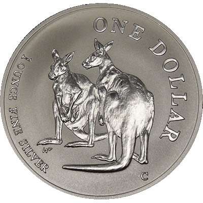 1 oz 1999 $1 Silver Kangaroo (Frosted UNC)
