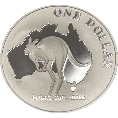 1 oz 2000 $1 Silver Kangaroo (Proof Strike)
