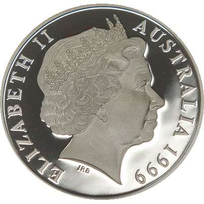 1 oz 1999 $1 Silver Kangaroo (Proof Strike)