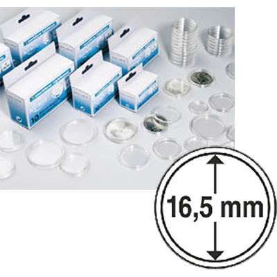 16.5 mm Coin Capsules - Set of 10