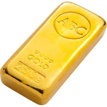 250 g ABC Gold Bullion Cast Bar