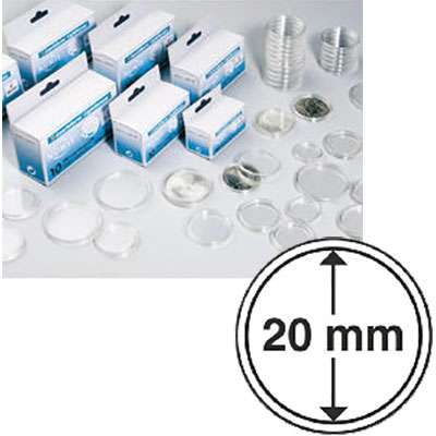 20 mm Coin Capsules - Box of 10