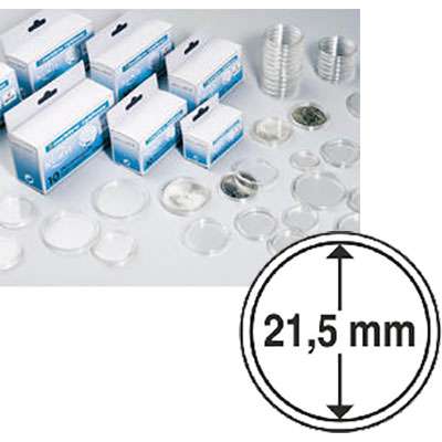 21.5 mm Coin Capsules - Box of 10