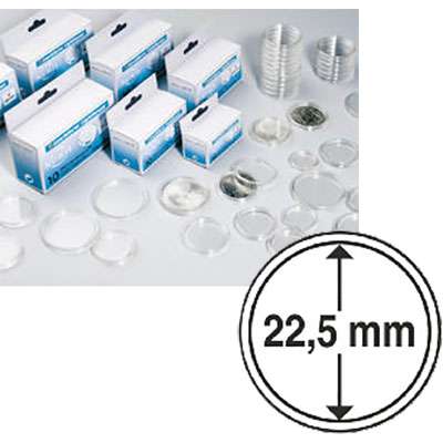 22.5 mm Coin Capsules - Box of 10