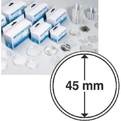 45 mm Coin Capsules - Box of 10