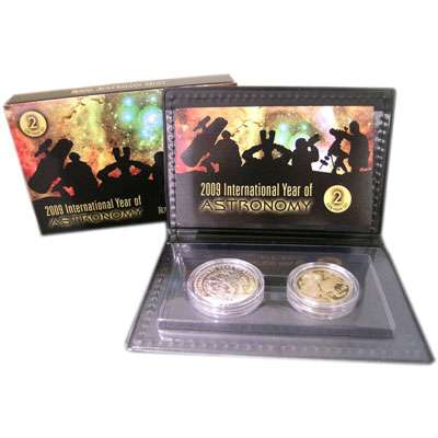 2009 International Year of Astronomy Two Coin Proof Set