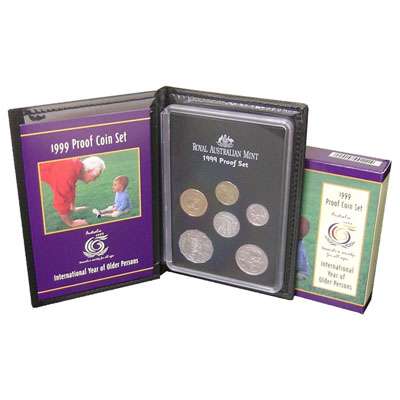 1999 International Year Older Person Proof Six Coin Set