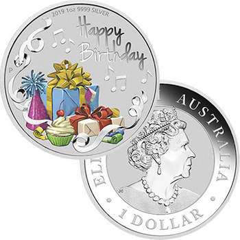 2019 1 oz Birthday Silver Proof Coin