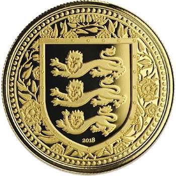 1 oz 2018 Gibraltar Royal Arms Of England Gold Bullion Coin
