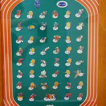 Sydney 2000 Sports Mascots Framed Pin Set