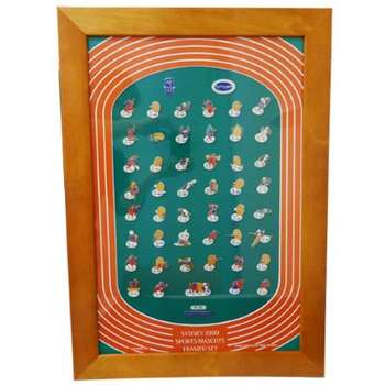 Sydney 2000 Sports Mascots Framed Pin Set