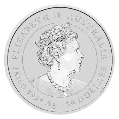 1 kg 2020 Australian Lunar Year of the Mouse Silver Bullion Coin - QEII