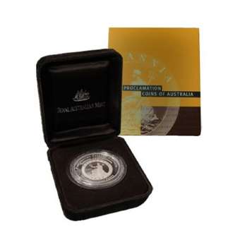 2000 Proclamation coins of Australia 1oz Silver Proof Coin - Penny