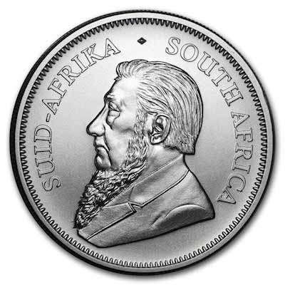 1 oz South Africa Krugerrand Silver Bullion Coin -Mixed Dates