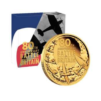 1/4 oz 2020 80th Anniversary Of The Battle Of Britain Gold Proof Coin