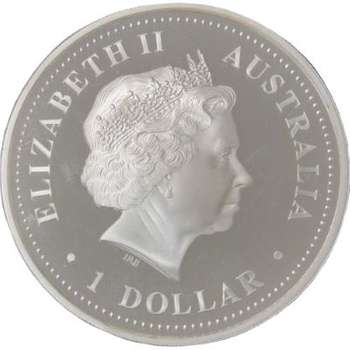 1 oz 2006 H.M Queen Elizabeth II 80th Birthday Silver Proof Coin