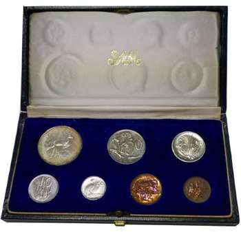 1968 South Africa 7 Piece Proof Coin Set