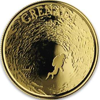 1 oz 2019 Grenada Diving Paradise Gold Bullion Coin