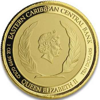 1 oz 2020 Monteserrat Oriole Gold Bullion Coin