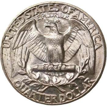 1950 USA Washington Quarter Dollar Silver Coin