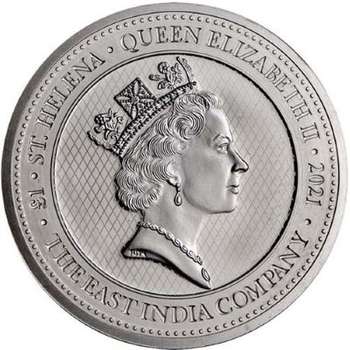 1 oz 2021 St Helena Napoleon Angel Silver Bullion Coin