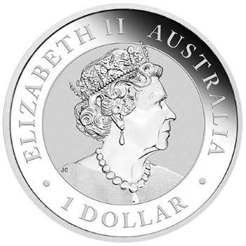 1 oz 2022 Australian Kookaburra Silver Bullion Coin