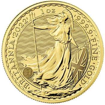 1 oz 2022 Great Britain Britannia Gold Bullion Coin