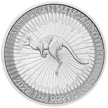 1 oz 2022 Australian Kangaroo Silver Bullion Coin