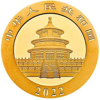 30 g 2022 Chinese Panda Gold Bullion Coin