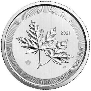 10 oz 2021 Magnificent Maple Silver Bullion Coin