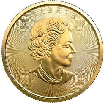 1 oz 2022 Canadian Maple Leaf Gold bullion coin