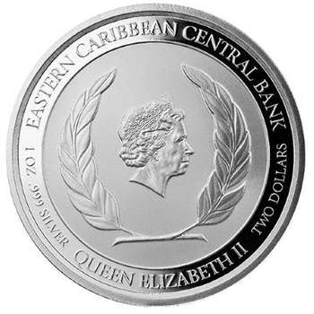 1 oz 2021 EC8 Dominica Silver Bullion Coin